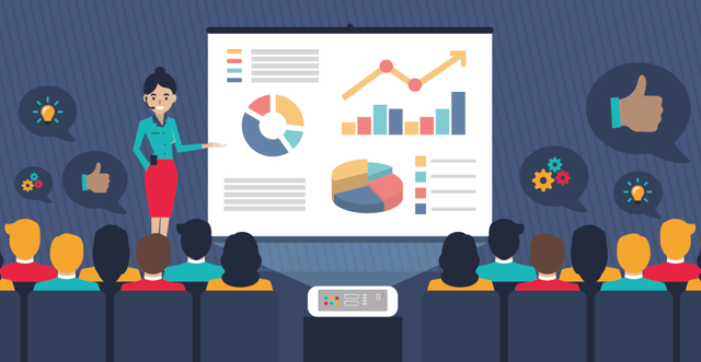 How to write content in any Presentation?